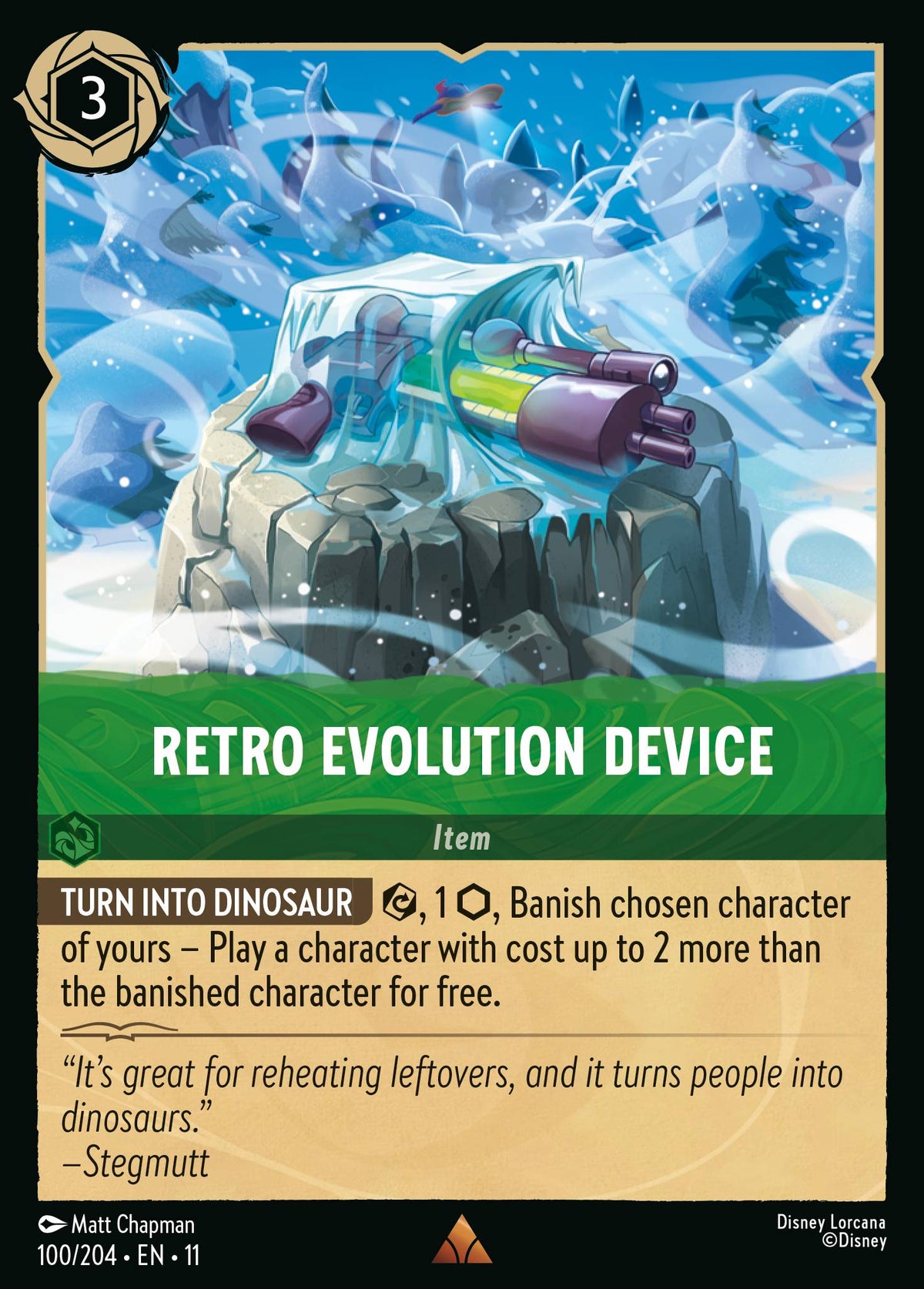 Retro Evolution Device | Winterspell | 100/204 | Normal