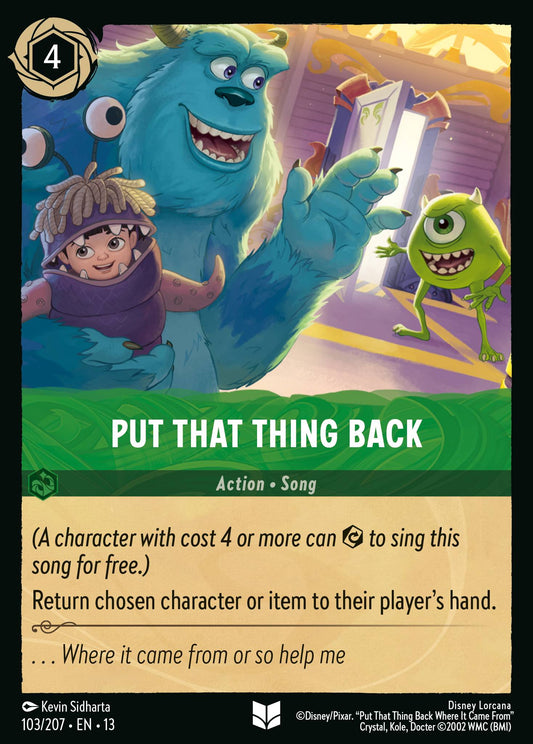 Put That Thing Back | Attack of the Vine! | 103/207 | Normal