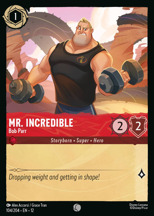 Mr. Incredible - Bob Parr | Wilds Unknown | 104/204 | Normal