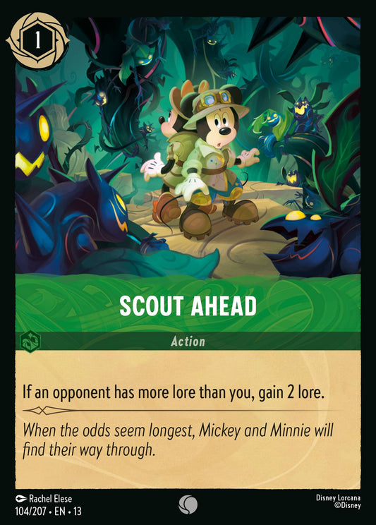 Scout Ahead | Attack of the Vine! | 104/207 | Cold Foil