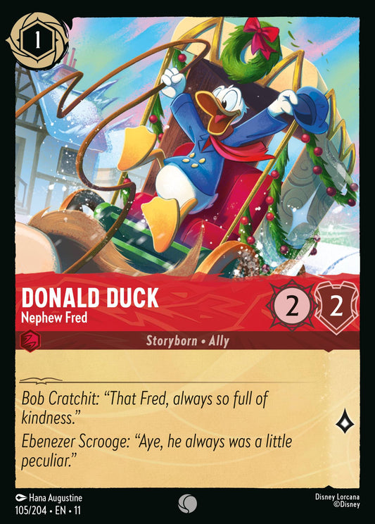 Donald Duck - Nephew Fred | Winterspell | 105/204 | Normal