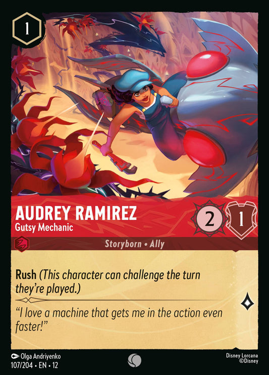 Audrey Ramirez - Gutsy Mechanic | Wilds Unknown | 107/204 | Normal