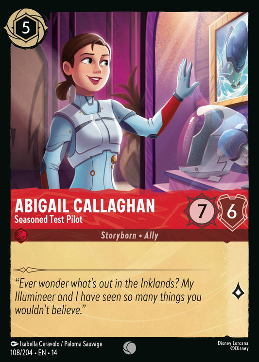 Abigail Callaghan - Seasoned Test Pilot | Hyperia City | 108/204 | Normal