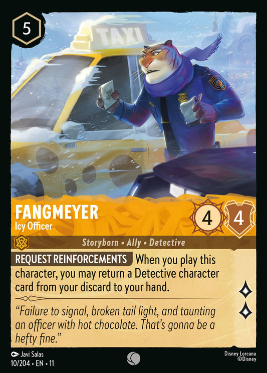 Fangmeyer - Icy Officer | Winterspell | 10/204 | Normal