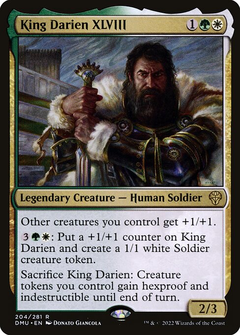 King Darien XLVIII - Dominaria United #204