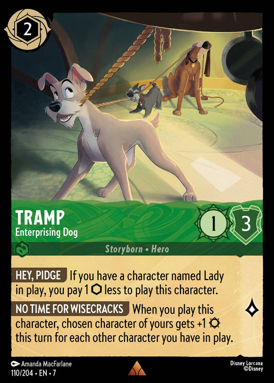 Tramp - Enterprising Dog | Archazia's Island | 110/204 | Normal
