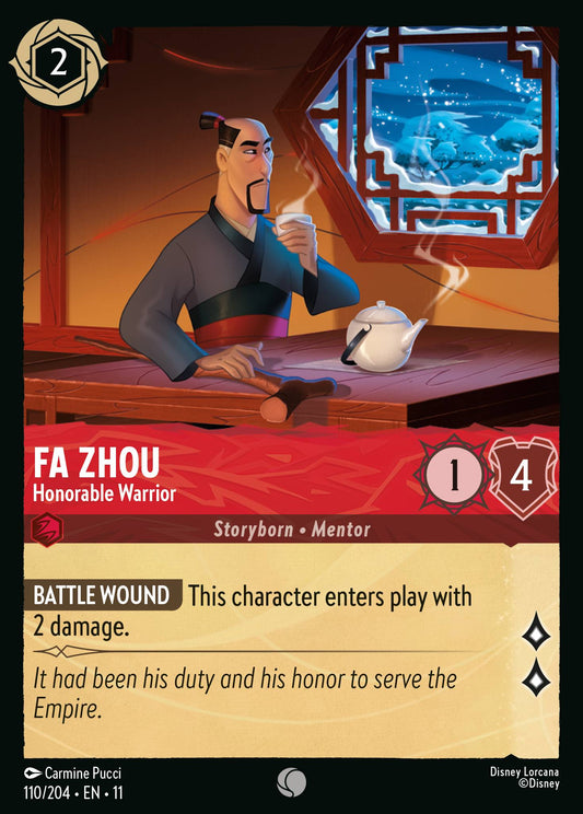 Fa Zhou - Honorable Warrior | Winterspell | 110/204 | Normal