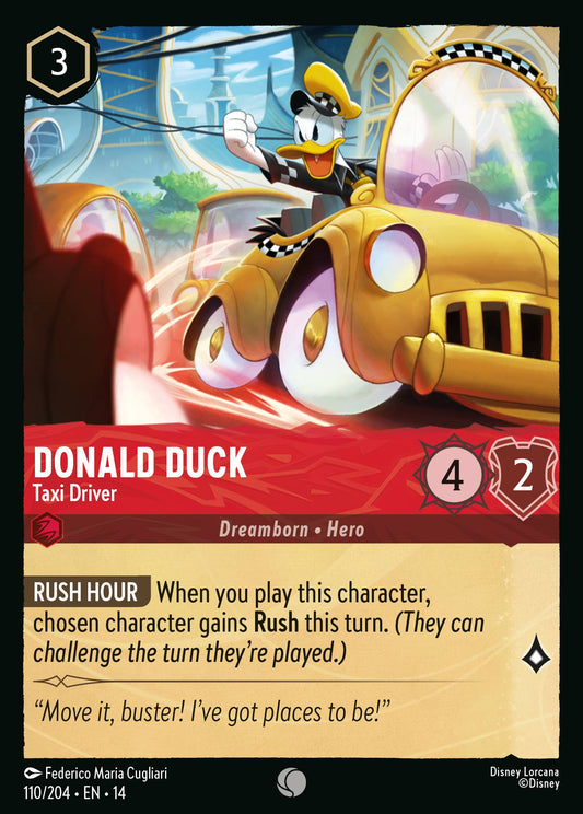 Donald Duck - Taxi Driver | Hyperia City | 110/204 | Normal