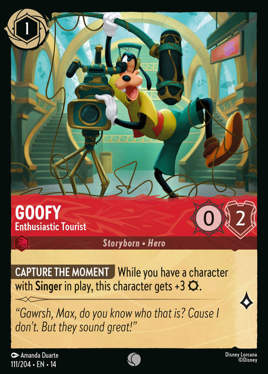 Goofy - Enthusiastic Tourist | Hyperia City | 111/204 | Normal