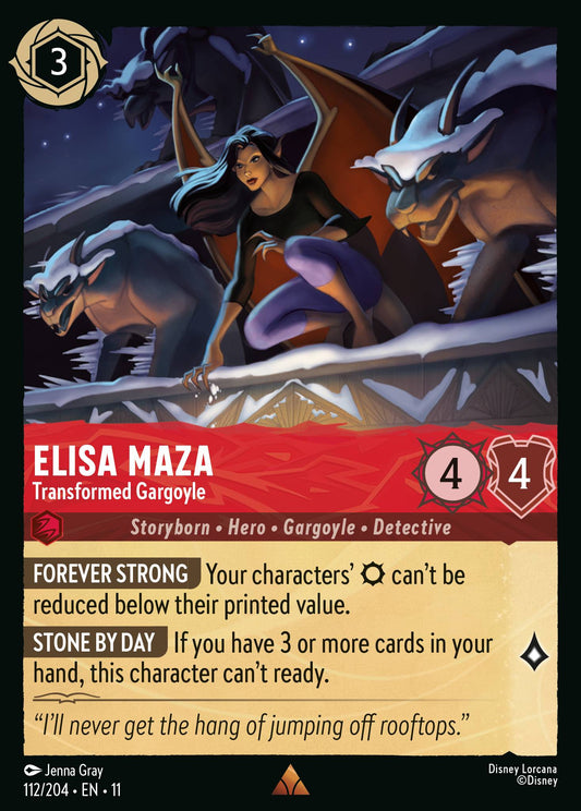 Elisa Maza - Transformed Gargoyle | Winterspell | 112/204 | Normal