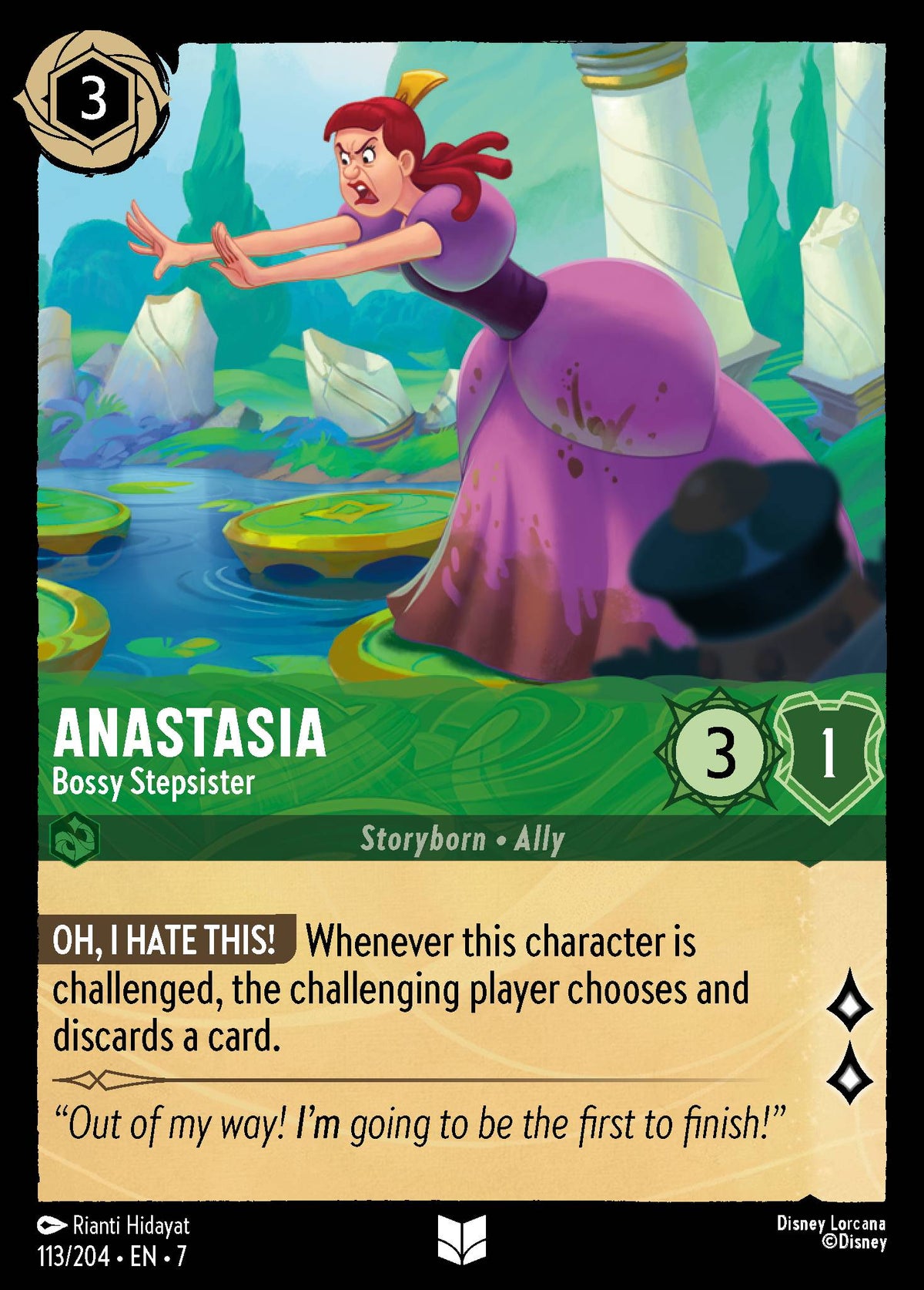 Anastasia - Bossy Stepsister | Archazia's Island | 113/204 | Normal