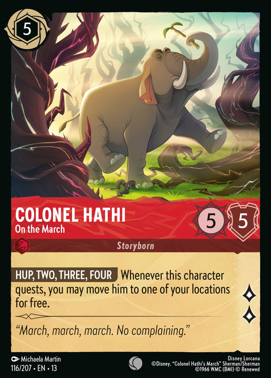 Colonel Hathi - On the March | Attack of the Vine! | 116/207 | Normal
