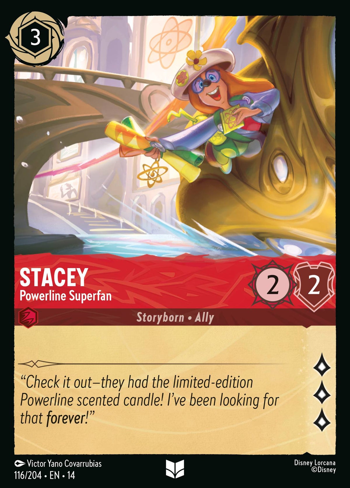 Stacey - Powerline Superfan | Hyperia City | 116/204 | Normal