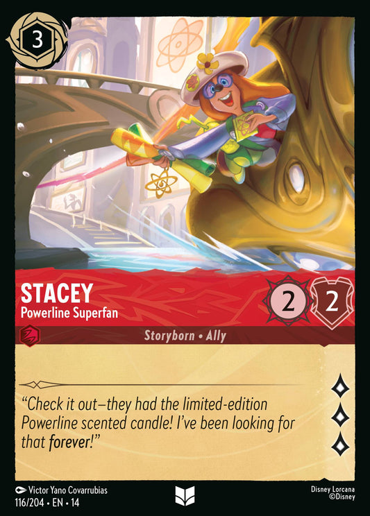 Stacey - Powerline Superfan | Hyperia City | 116/204 | Normal