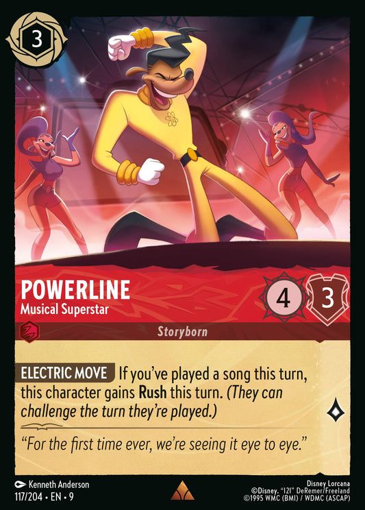 Powerline - Musical Superstar | Fabled | 117/204 | Normal