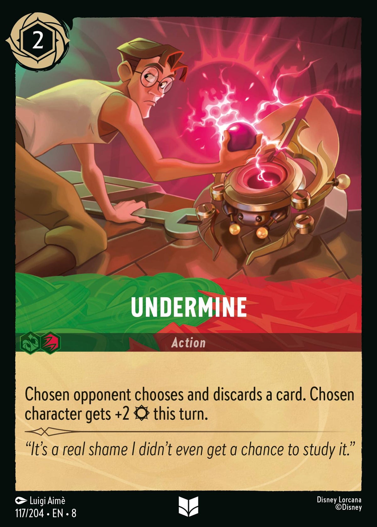 Undermine | Reign of Jafar | 117/204 | Normal