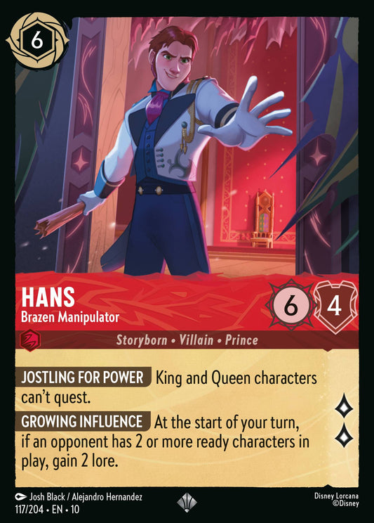 Hans - Brazen Manipulator | Whispers in the Well | 117/204 | Normal