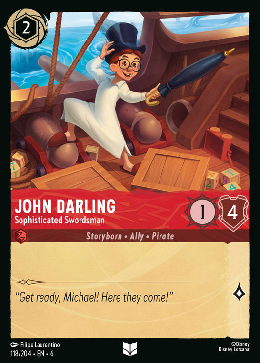 John Darling - Sophisticated Swordsman | Azurite Sea | 118/204 | Normal