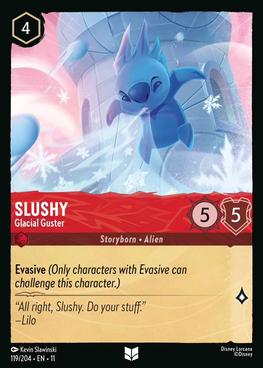 Slushy - Glacial Guster | Winterspell | 119/204 | Normal
