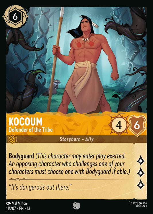 Kocoum - Defender of the Tribe | Attack of the Vine! | 11/207 | Normal