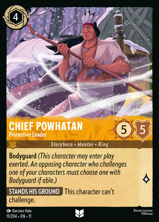 Chief Powhatan - Protective Leader | Winterspell | 11/204 | Normal