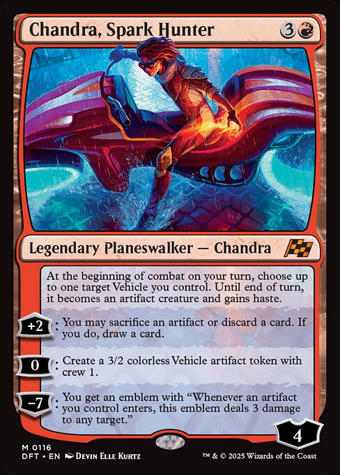 Chandra, Spark Hunter - Aetherdrift #116