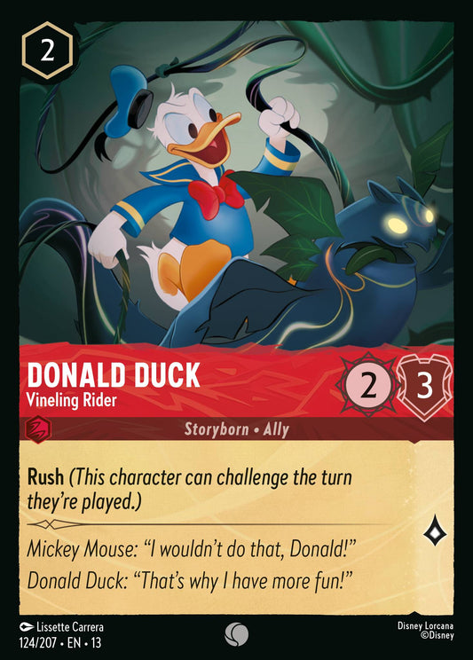 Donald Duck - Vineling Rider | Attack of the Vine! | 124/207 | Normal