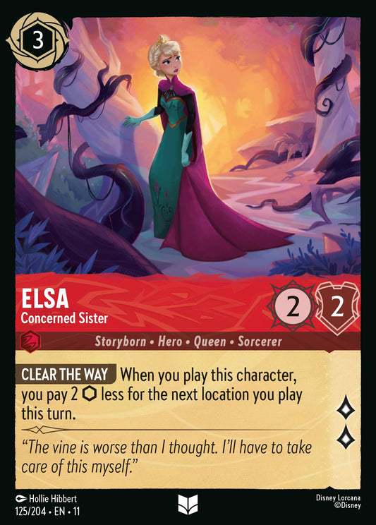 Elsa - Concerned Sister | Winterspell | 125/204 | Normal