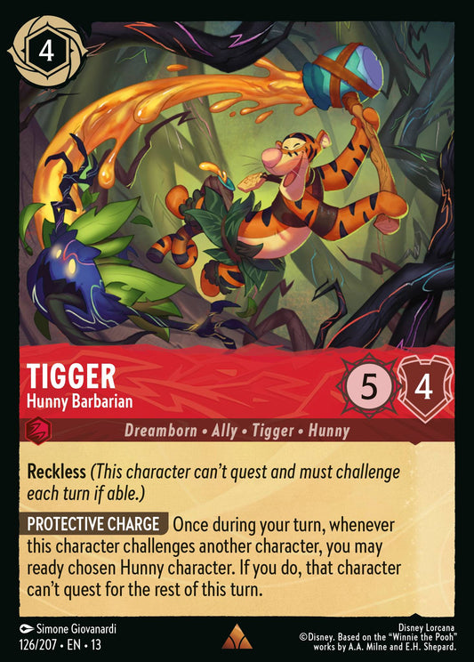 Tigger - Hunny Barbarian | Attack of the Vine! | 126/207 | Normal