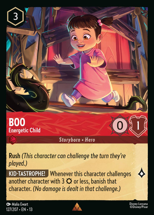 Boo - Energetic Child | Attack of the Vine! | 127/207 | Normal