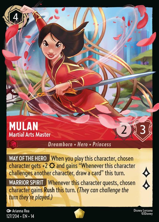 Mulan - Martial Arts Master | Hyperia City | 127/204 | Normal