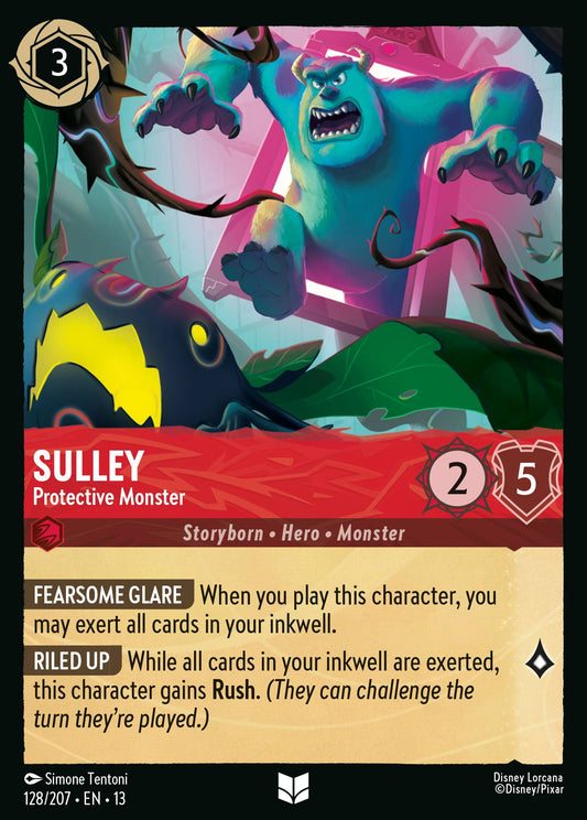 Sulley - Protective Monster | Attack of the Vine! | 128/207 | Normal