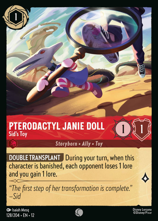 Pterodactyl Janie Doll - Sid's Toy | Wilds Unknown | 128/204 | Normal