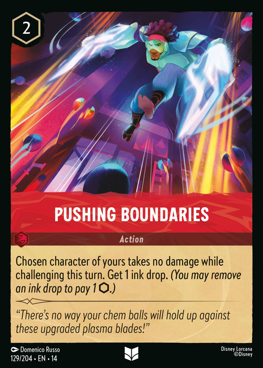 Pushing Boundaries | Hyperia City | 129/204 | Cold Foil