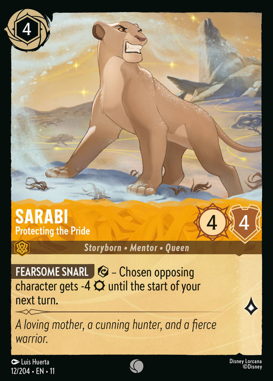 Sarabi - Protecting the Pride | Winterspell | 12/204 | Normal