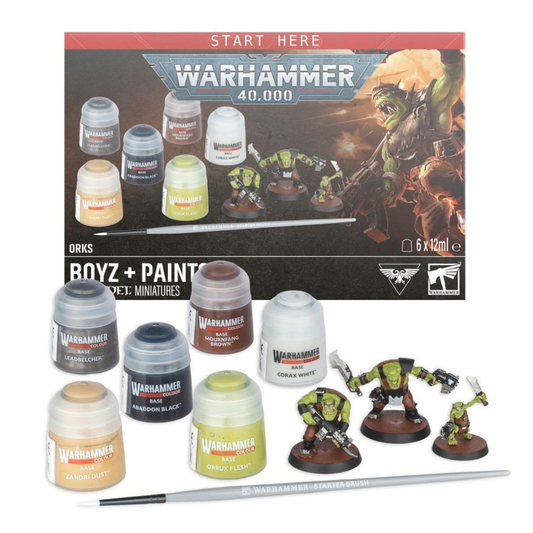 Orks: Boyz + Paints