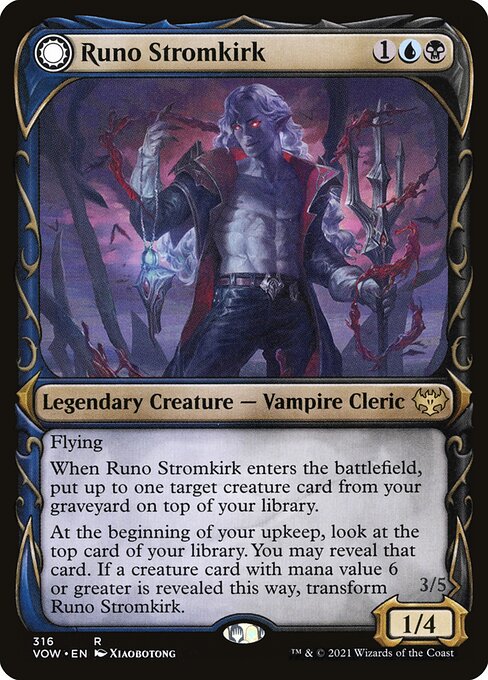 Runo Stromkirk // Krothuss, Lord of the Deep - Innistrad: Crimson Vow #316