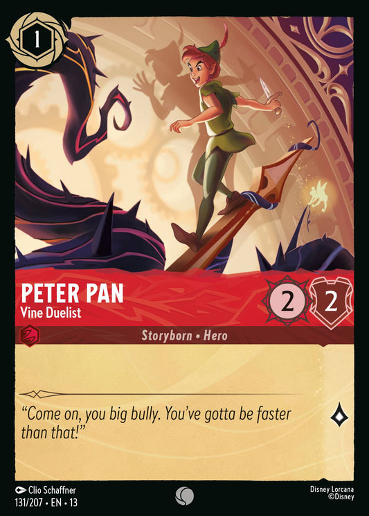 Peter Pan - Vine Duelist | Attack of the Vine! | 131/207 | Normal