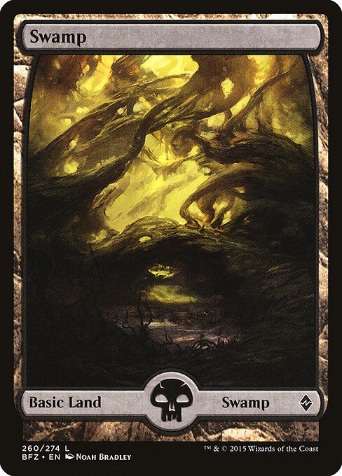 Swamp - Battle for Zendikar #260