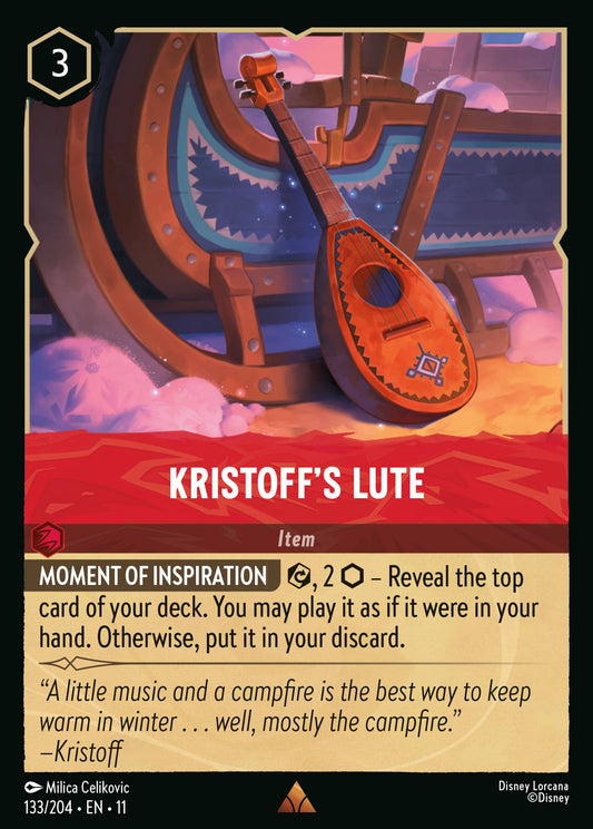 Kristoff's Lute | Winterspell | 133/204 | Normal