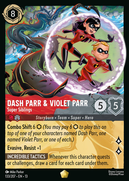 Dash Parr & Violet Parr - Super Siblings | Attack of the Vine! | 133/207 | Normal