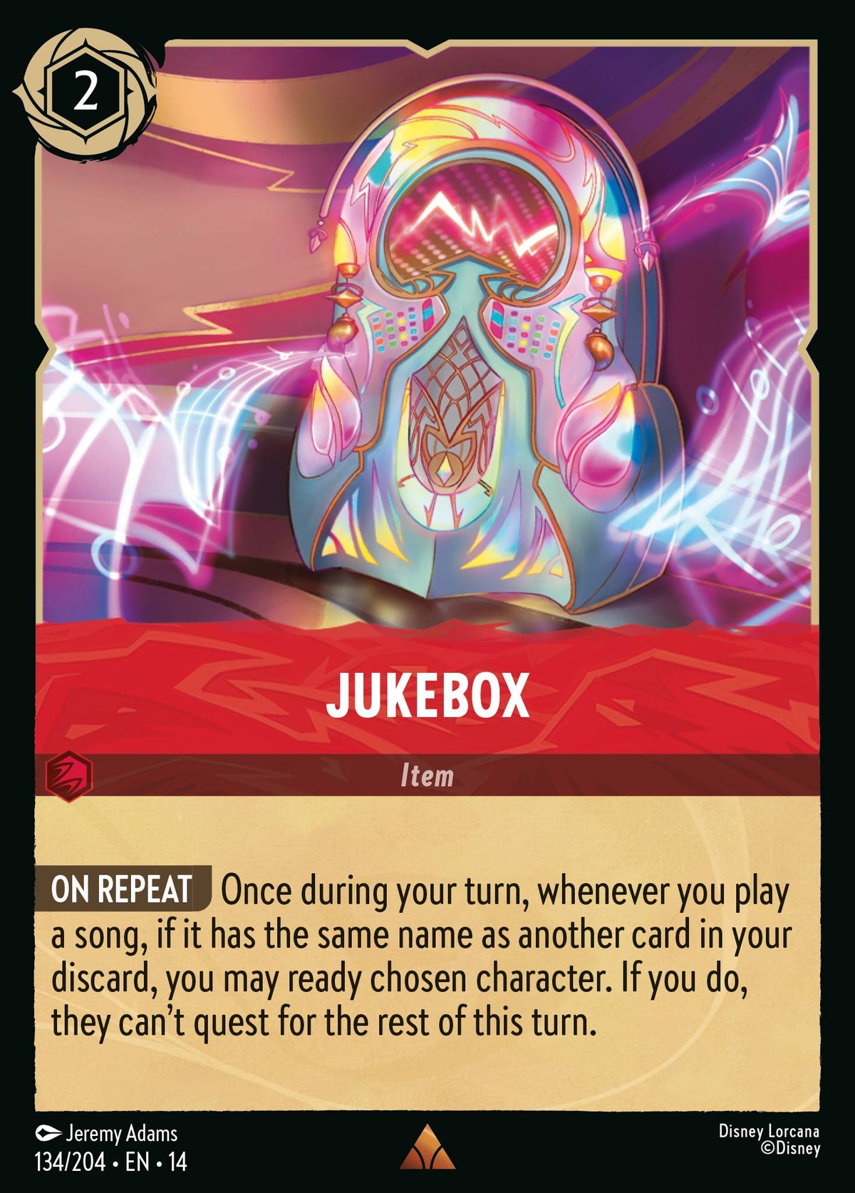 Jukebox | Hyperia City | 134/204 | Normal