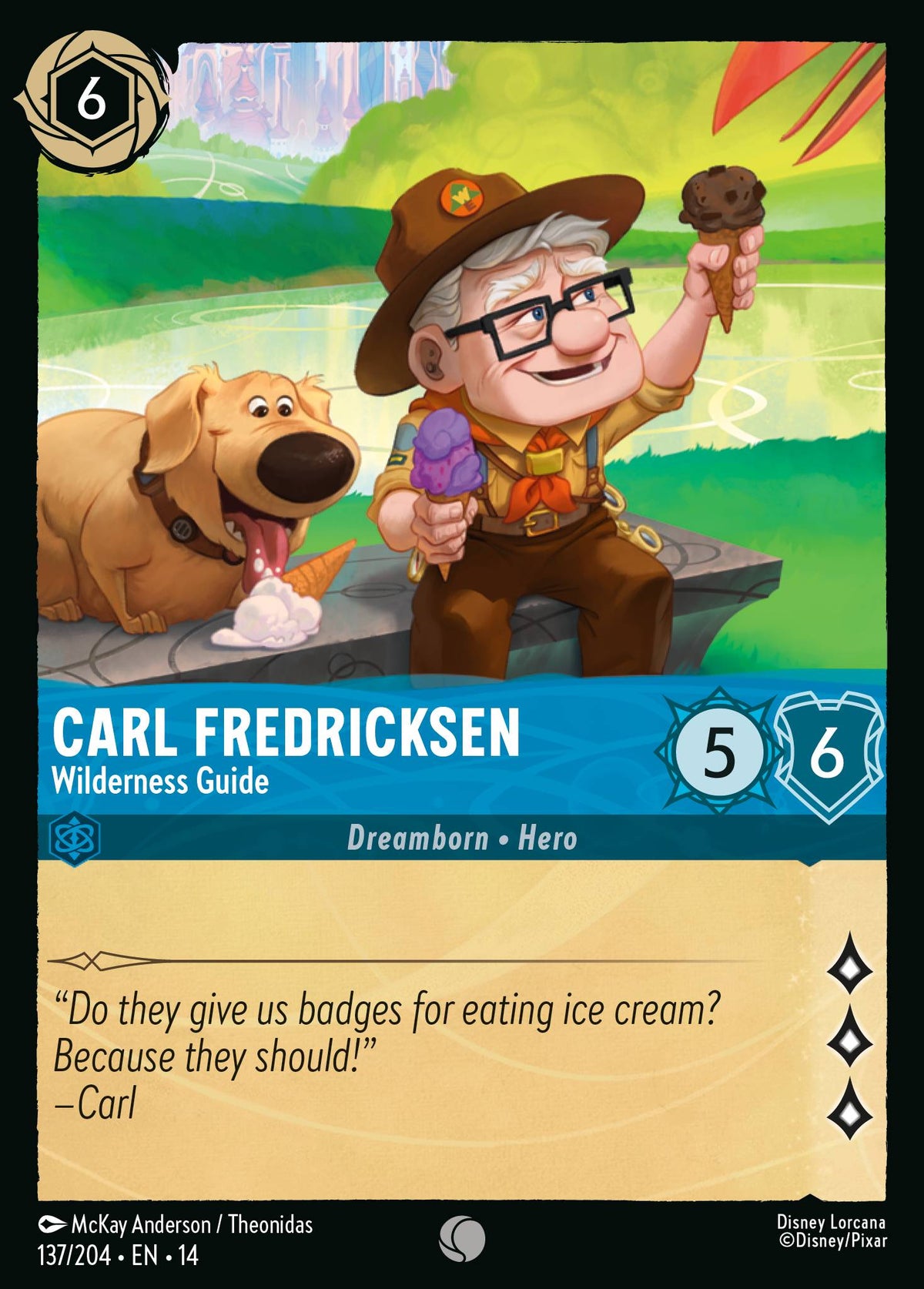 Carl Fredricksen - Wilderness Guide | Hyperia City | 137/204 | Normal