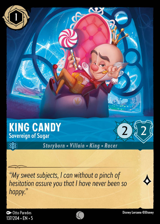 King Candy - Sovereign of Sugar | Shimmering Skies | 137/204 | Normal