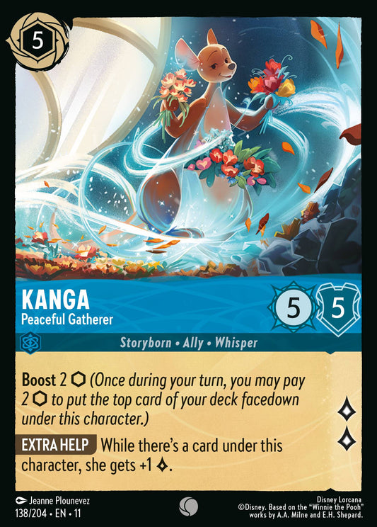 Kanga - Peaceful Gatherer | Winterspell | 138/204 | Normal
