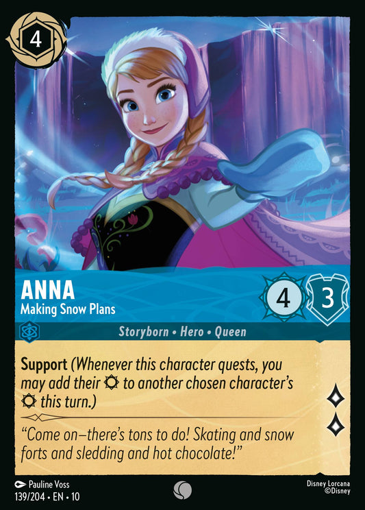 Anna - Making Snow Plans | Whispers in the Well | 139/204 | Normal