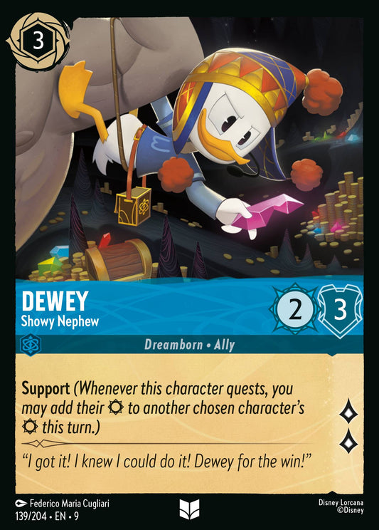 Dewey - Showy Nephew | Fabled | 139/204 | Normal