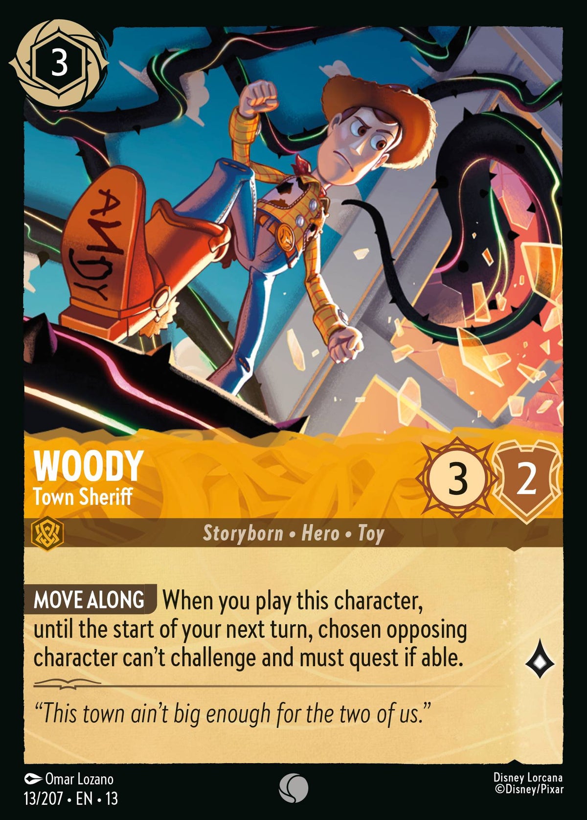 Woody - Town Sheriff | Attack of the Vine! | 13/207 | Normal