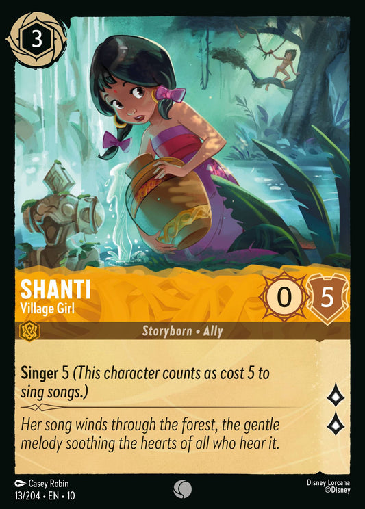 Shanti - Village Girl | Whispers in the Well | 13/204 | Cold Foil