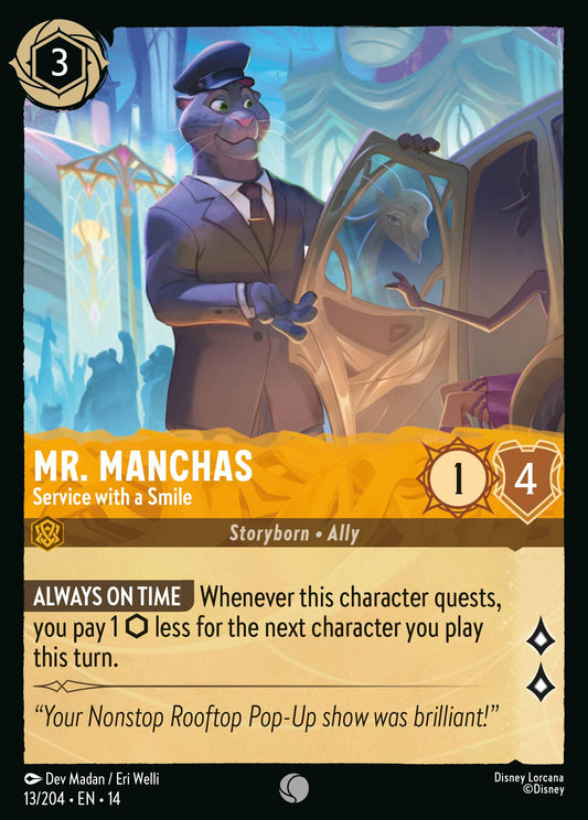 Mr. Manchas - Service with a Smile | Hyperia City | 13/204 | Normal